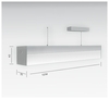 Дизайнерский подвесной светильник RANDOM 1250 - 1