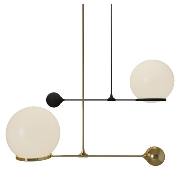 Дизайнерская люстра Contrapesso Globe Led Pendant