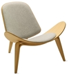 Дизайнерский стул Shell Chair CH07