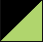 Черный мрамор, зеленый провод